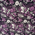 Flower Printing Single Jersey 100% Rayon Fabric